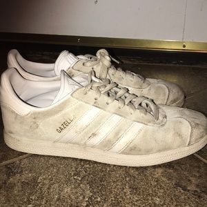 Adidas Gazelle Cream Sneakers Size 8